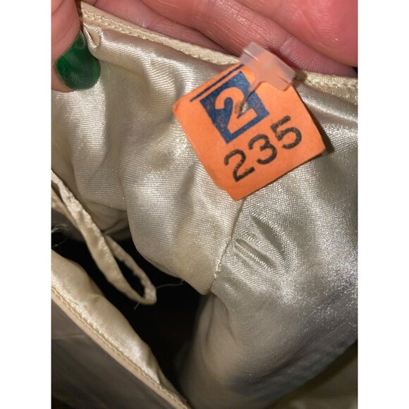 Hugo Buscati Collection Womens Cream Leather Halter Top & High-Waisted Pants Set - Picture 11 of 11